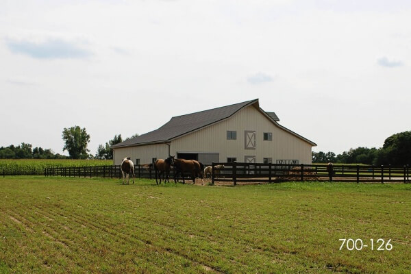 post frame horse barn