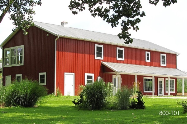 pole barn commercial building