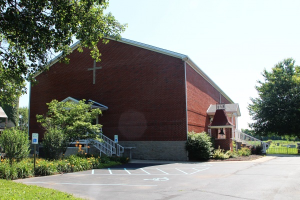 brick church building