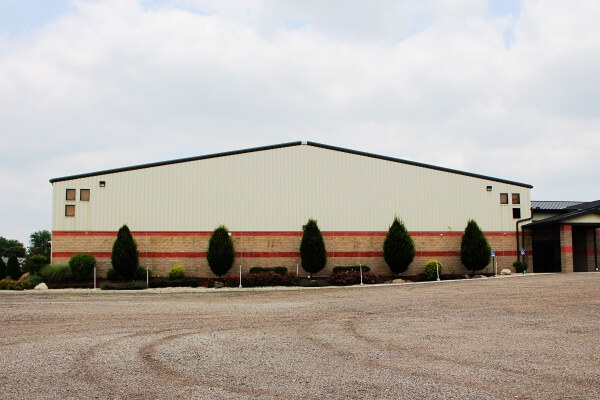 post frame gymnasium, pole barn school building