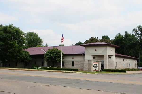 Post Frame Block Building Metal Roof