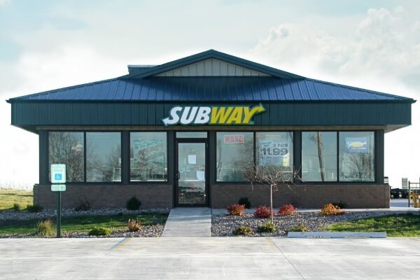 post frame restaurant subway