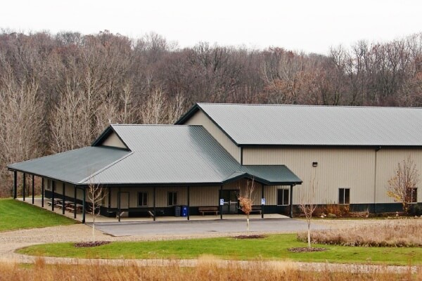 post frame camp facility recreation building